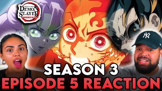 TANJIRO SUN HALO DRAGON HEAD DANCE! | Demon Slayer Season 3 Episode 5 Full Reaction - ef1919aaf25c2363365ee41a6fa839f1