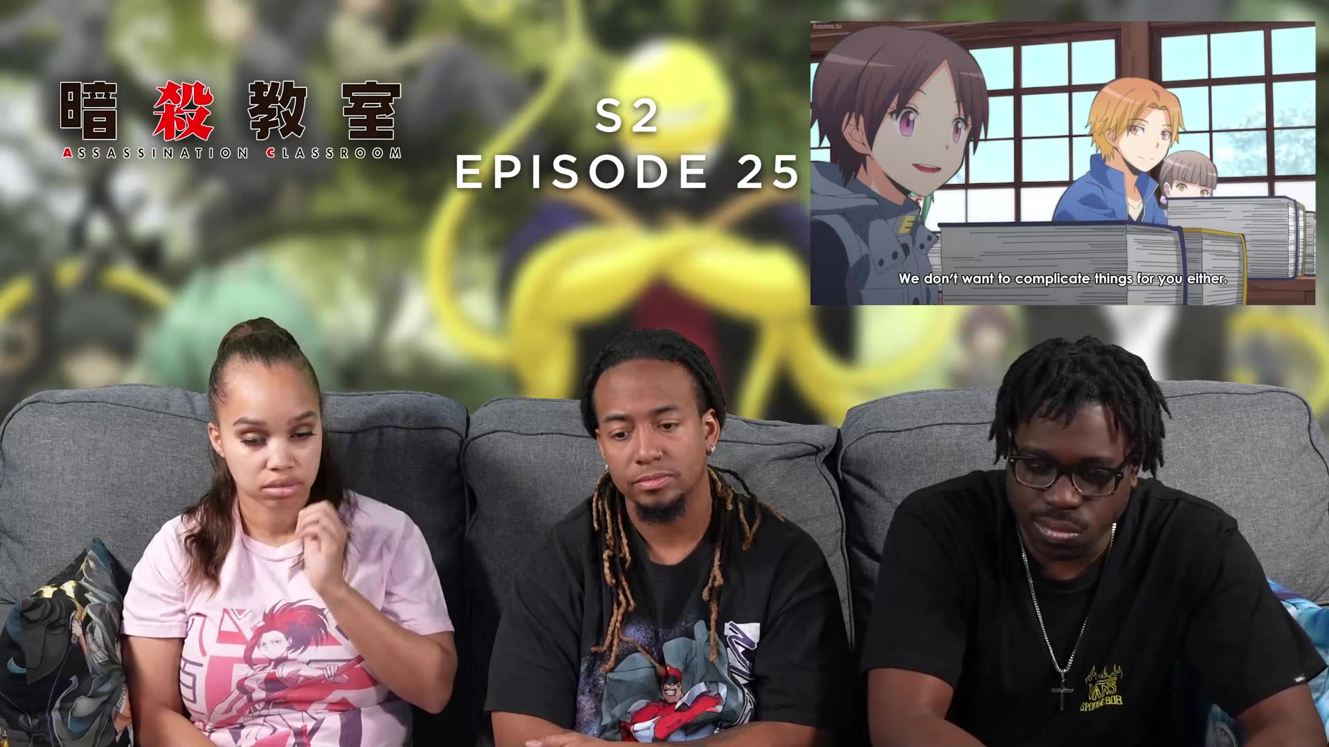 Assassination Classroom Ep 2x25 Full Reaction -