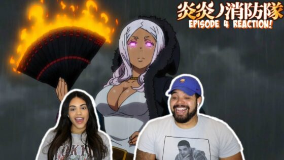 PRINCESS HIBANA! Fire Force Episode 4 FULL REACTION!!! - 0ade56a901ebccdce64e60269e710e6b