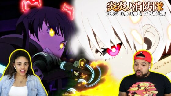 MAKI AND TAMAKI GET SERIOUS! SHO IS LIT! Fire Force Episode 15, 16, 17, 18, 19 REACTION!!! - 58916e8b0191429c2997f5da257c6fa4