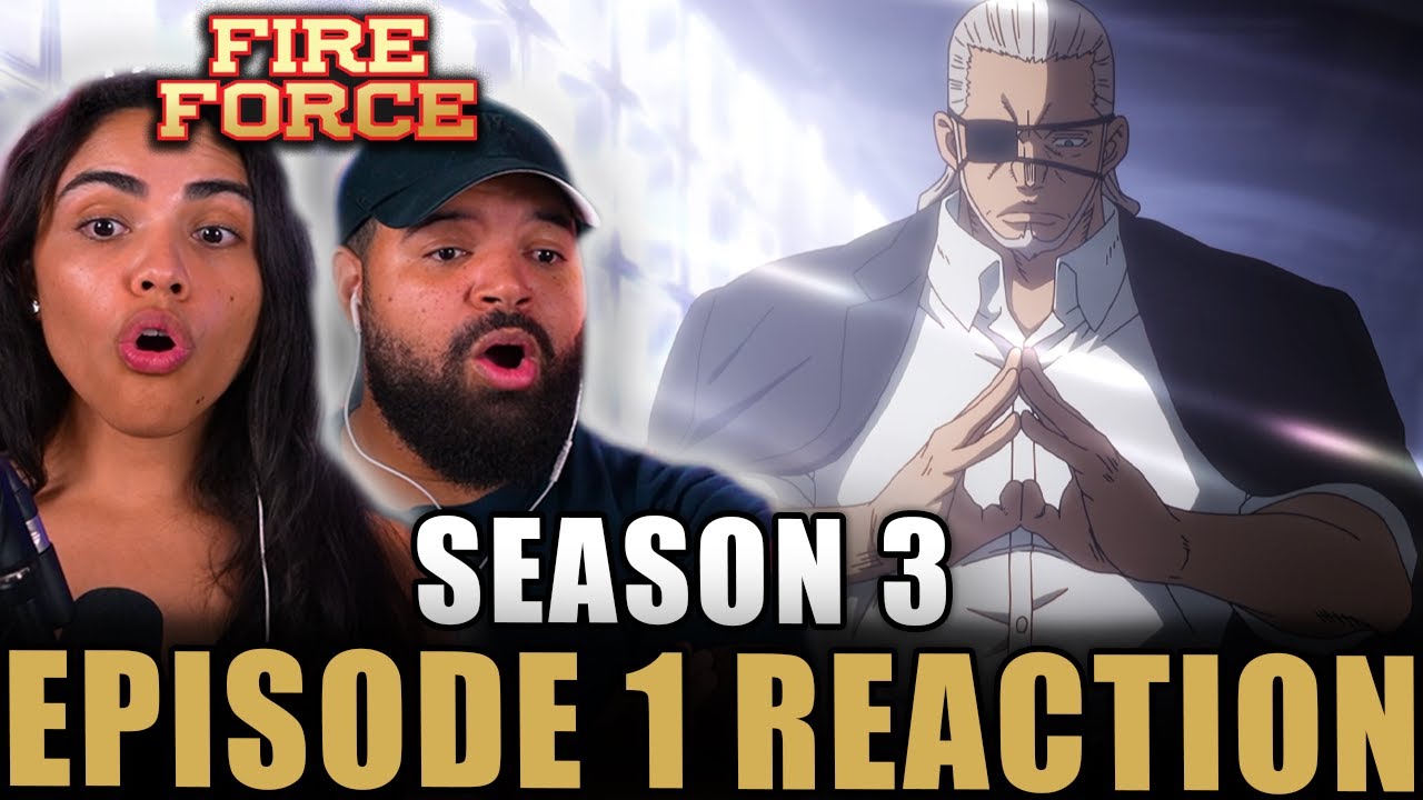 FIRE FORCE RETURNS WITH A BANG! | Fire Force Season 3 Episode 1 Full Reaction - 68aeb07dd3cc86f23c5b8dee0e1a53e2