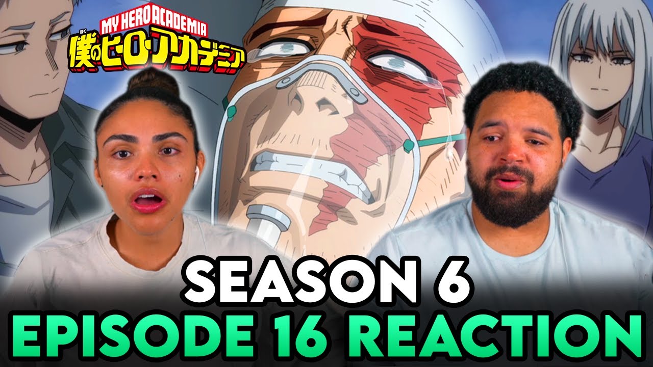 I CAN'T FIGHT MY OWN SON | My Hero Academia Season 6 Episode 16 FULL REACTION - 6efbfb008f89741cd633450e3845cb25