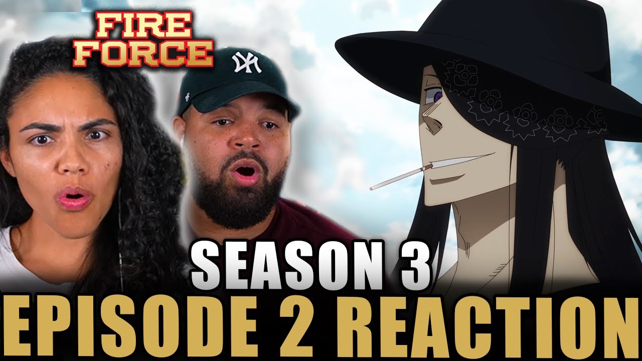JOKER JOINS THE FIGHT! | Fire Force Season 3 Episode 2 Full Reaction - f05332b25165681a4ce7b061f2def41a