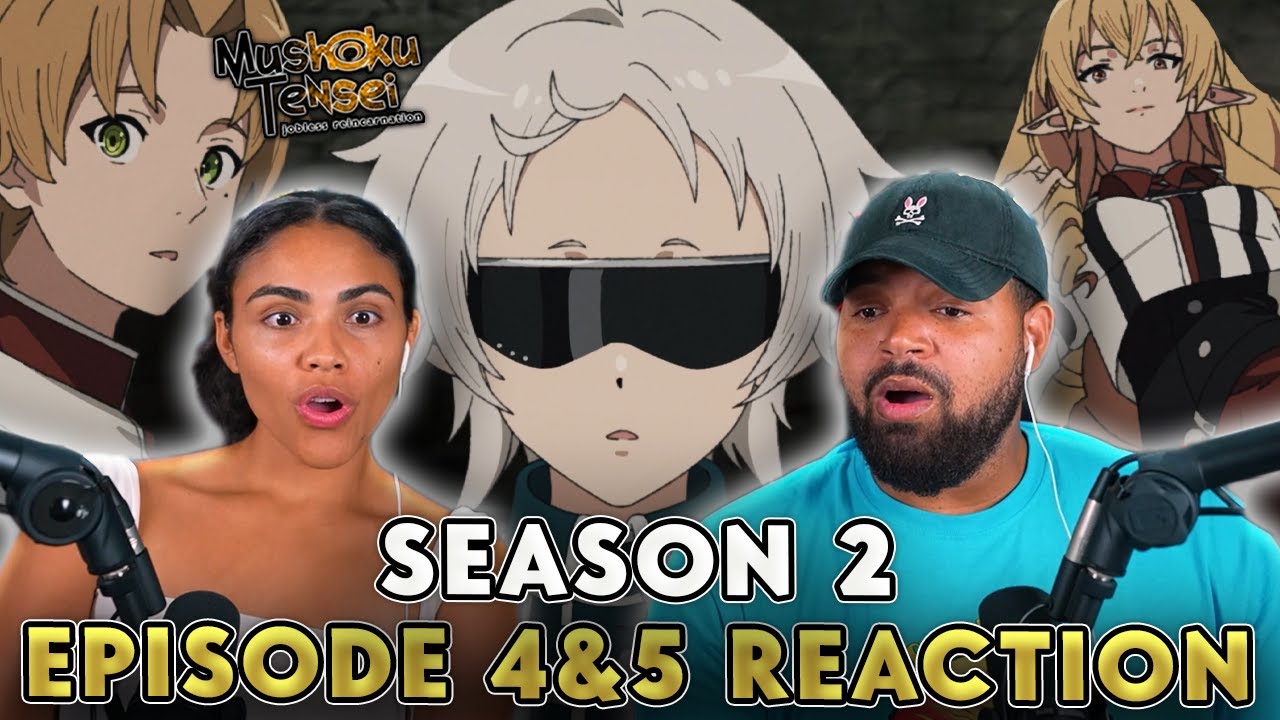 RUDEUS MEETS FITZ | Mushoku Tensei Season 2 Episode 4 and 5 FULL REACTION - f37d331d0bf7a7a325e14aaaa82b34d8