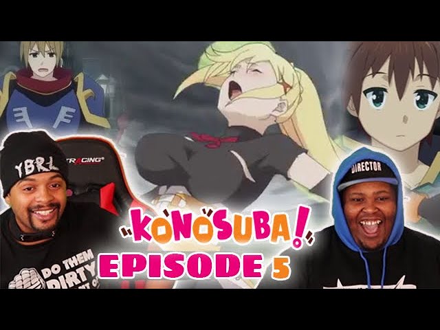 Cursed Sword! Konosuba Reaction Season 1 Episode 5 + Review of anime Full reaction - 2bda1381f274ea5c6221c41d59a5a9ef