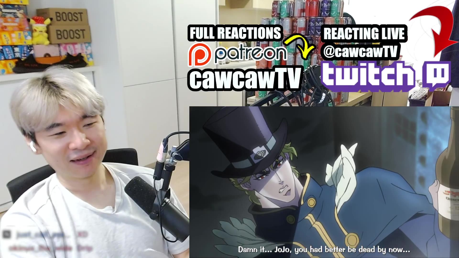 JoJo's Phantom Blood Ep2 Full Reaction - YDuSz.faa