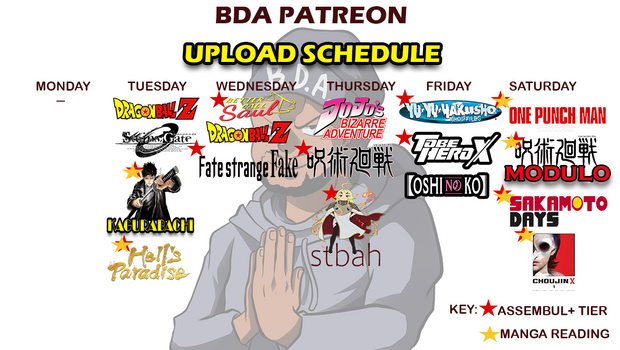 Weekly Schedule - 2.17.26