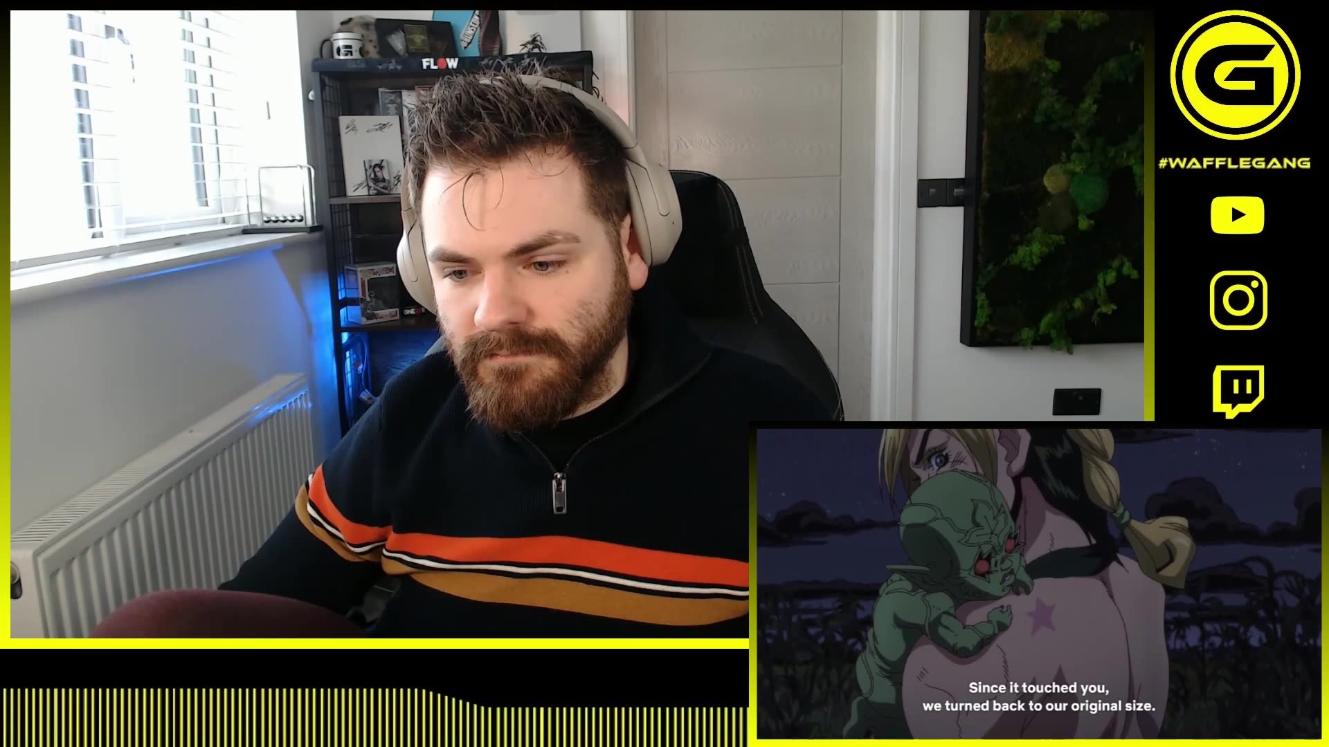 JOJO'S BIZARRE ADVENTURE #PART 6# EPISODE 21 # (S5 EP#21) REACTION! - qZHZz.gaa