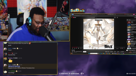 Shows & Anime Tonight on Patreon 3/11 2026 Discord Stream - Captura de tela 2026 03 13 202145