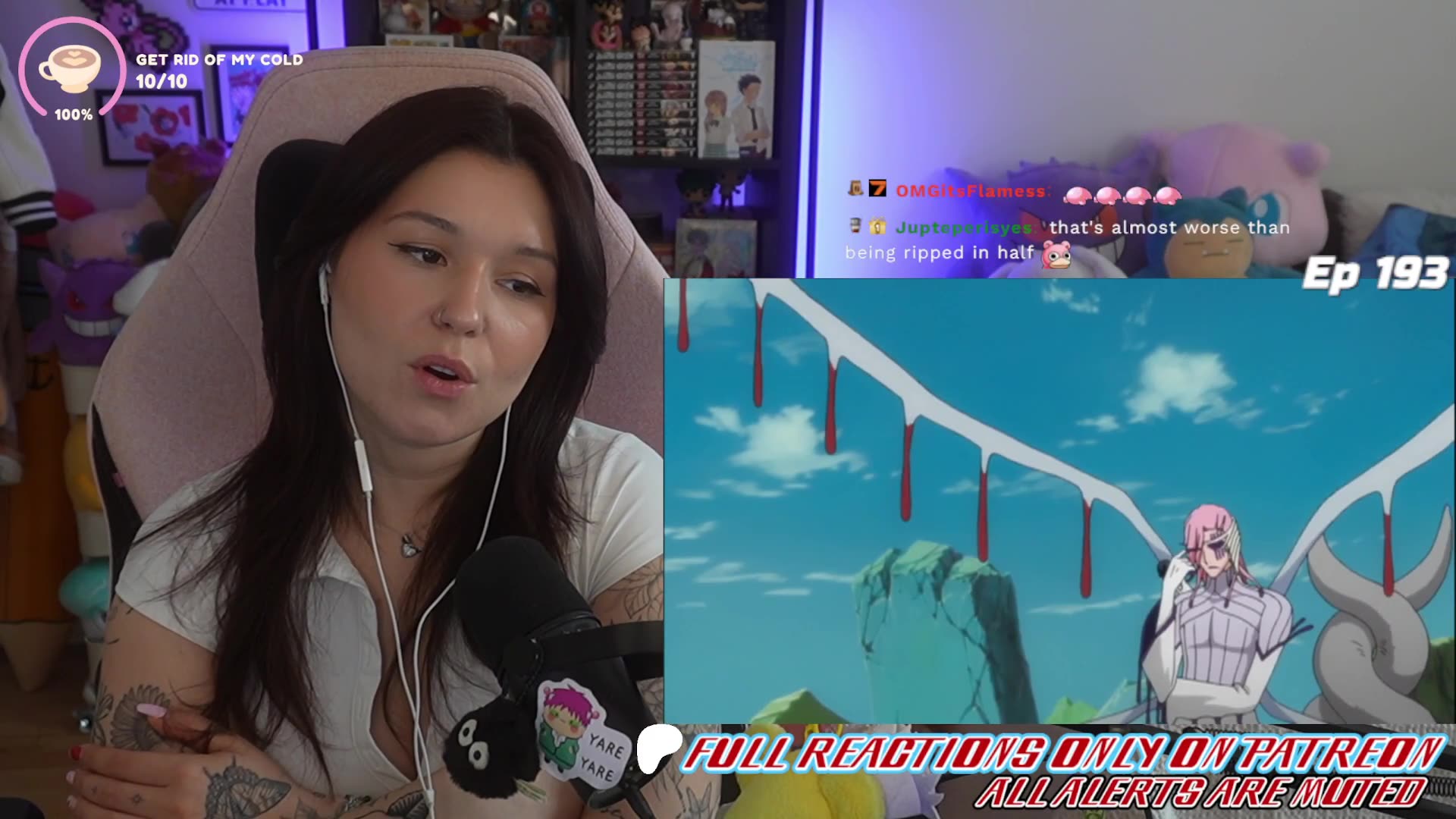 BLEACH - Episodes 192-193 Reaction (Patreon Exclusive) - uTN4z.gaa